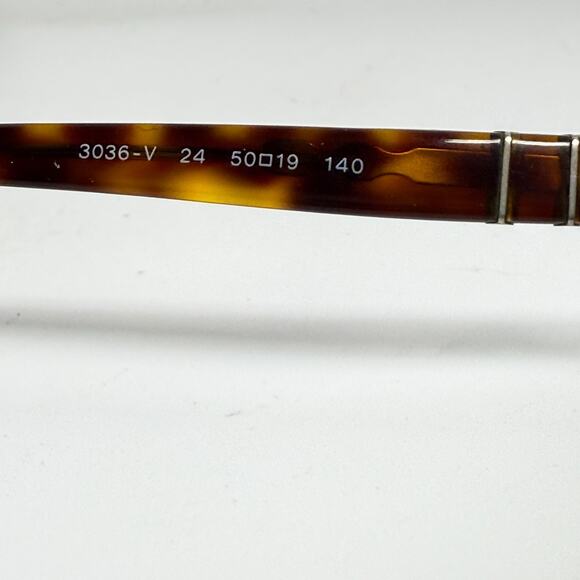 Persol PO3036V 24 Womens Havana Square Modern Eyeglasses Frames 50/19~140 20058 - Picture 5 of 7